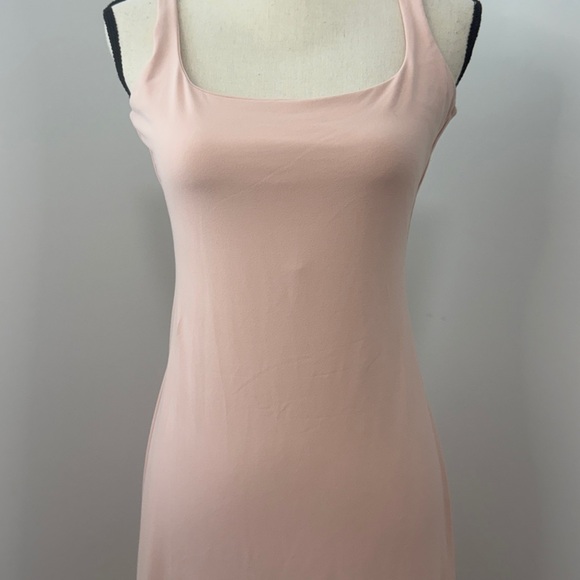 REVOLVE Susana Monaco Blush Pink Bodycon Scoop Neck Maxi Dress.  Sm - Picture 4 of 12